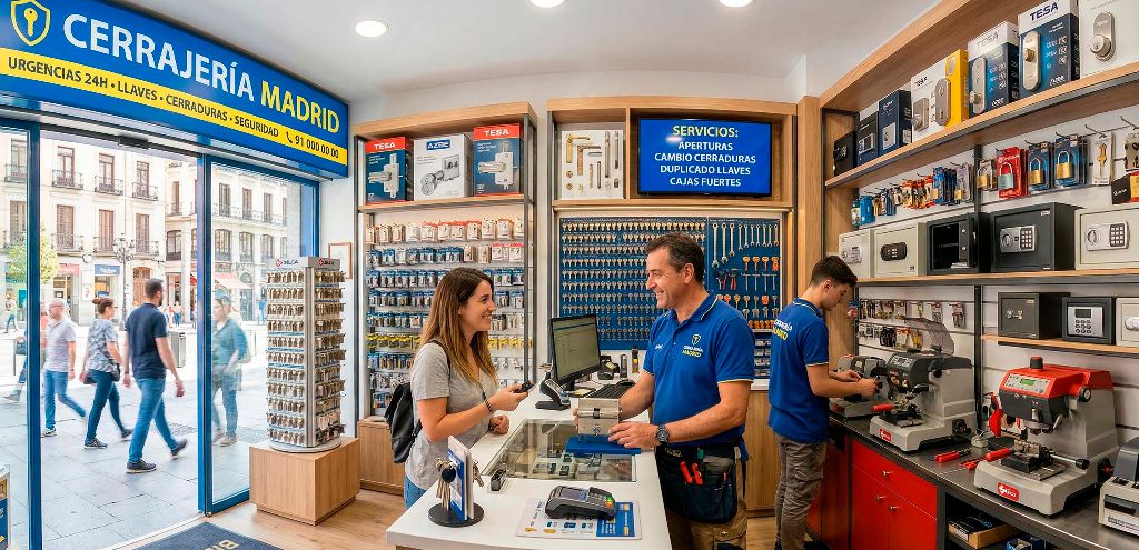 Servicio de Cambio cerradura FICHET 24h en Casco Histórico De Vicálvaro